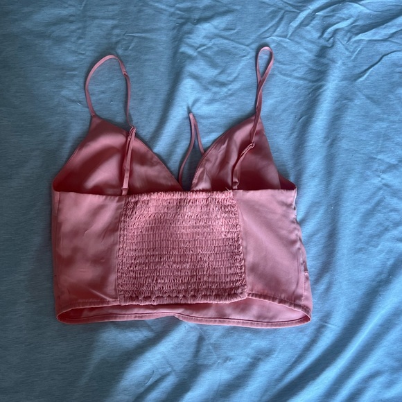 Abercrombie tank size small- pink/peach - Picture 2 of 2